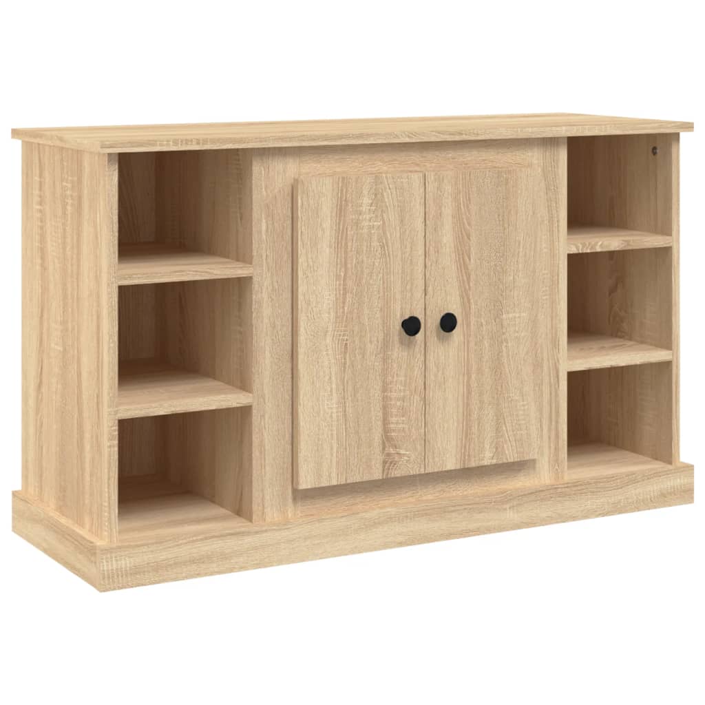 skænk 100x35,5x60 cm konstrueret træ sonoma-eg