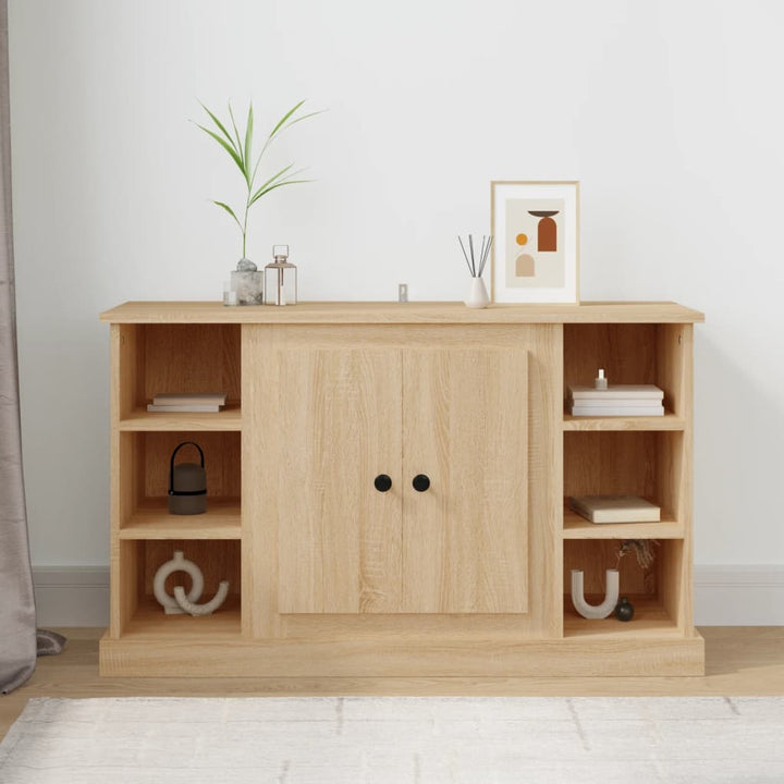 skænk 100x35,5x60 cm konstrueret træ sonoma-eg
