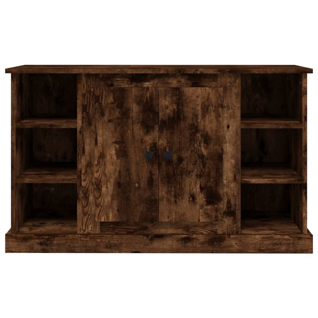 skænk 100x35,5x60 cm konstrueret træ røget egetræsfarve