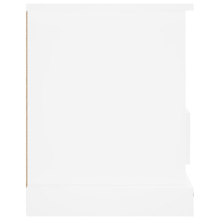 tv-bord 93x35,5x45 cm konstrueret træ hvid