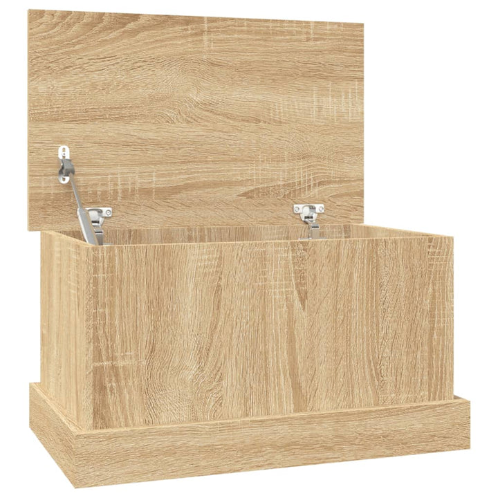 opbevaringskasse sonoma eg 50x30x28 cm konstrueret træ