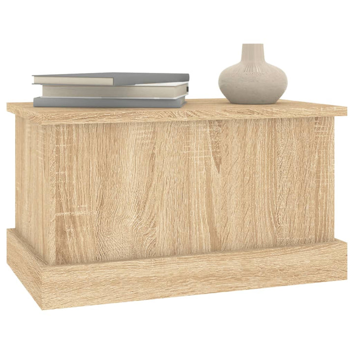 opbevaringskasse sonoma eg 50x30x28 cm konstrueret træ