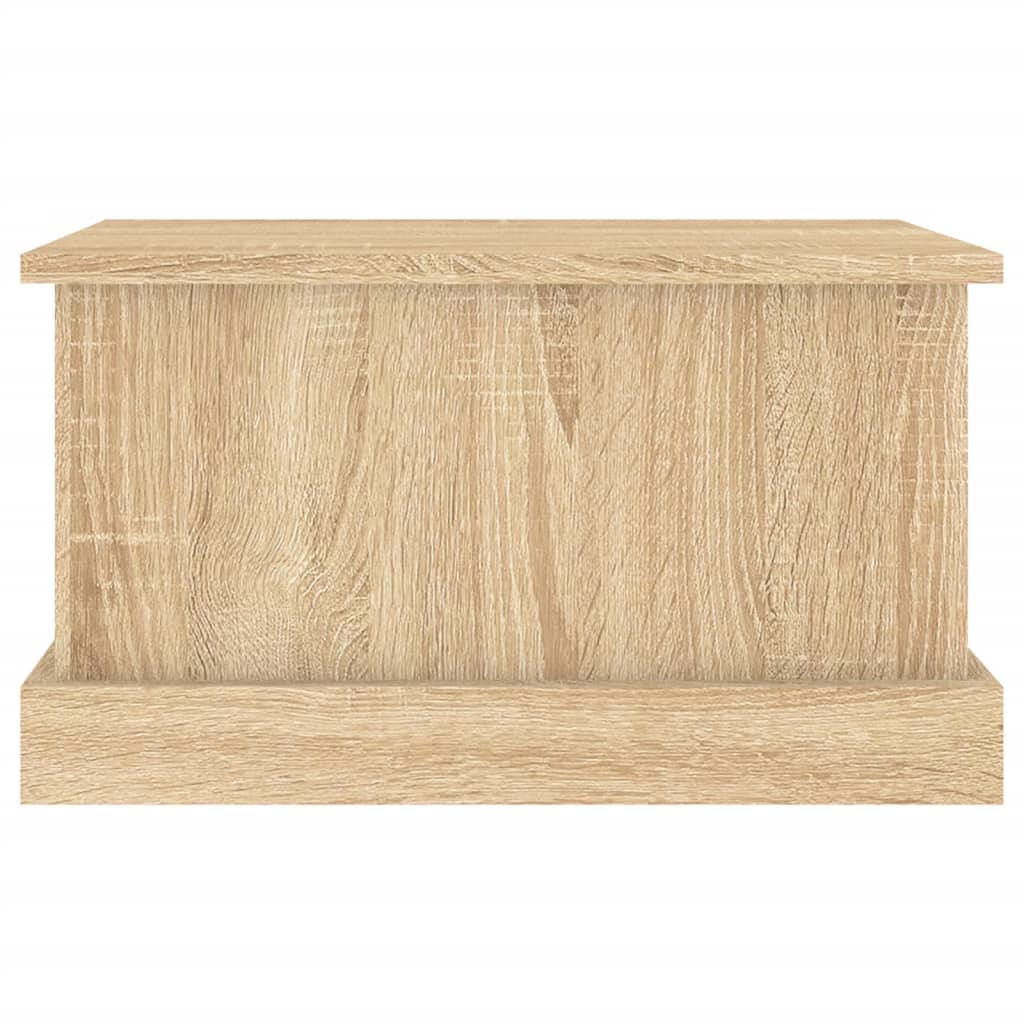opbevaringskasse sonoma eg 50x30x28 cm konstrueret træ