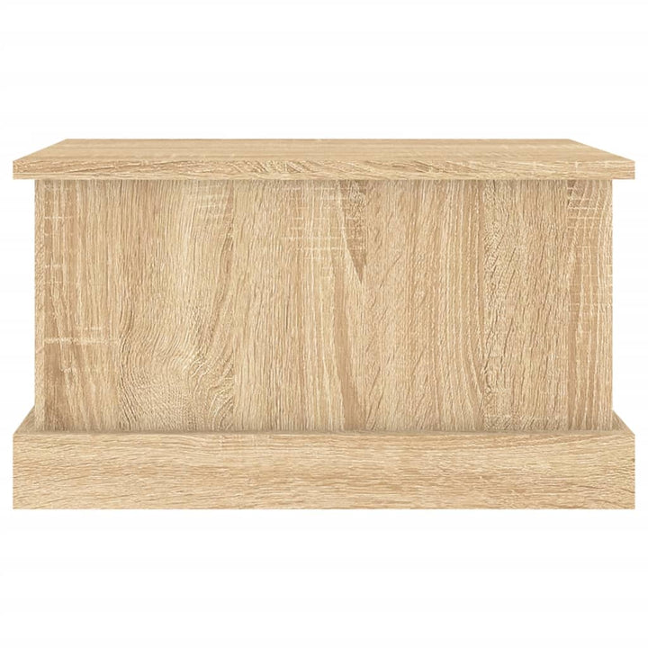 opbevaringskasse sonoma eg 50x30x28 cm konstrueret træ