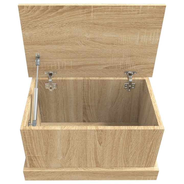 opbevaringskasse sonoma eg 50x30x28 cm konstrueret træ