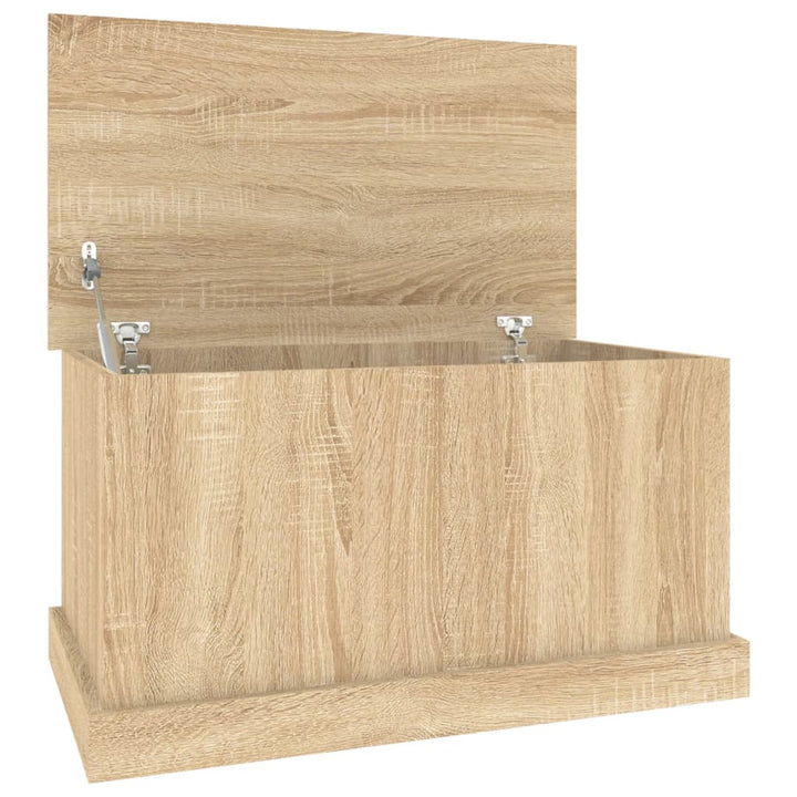 opbevaringskasse sonoma eg 70x40x38 cm konstrueret træ
