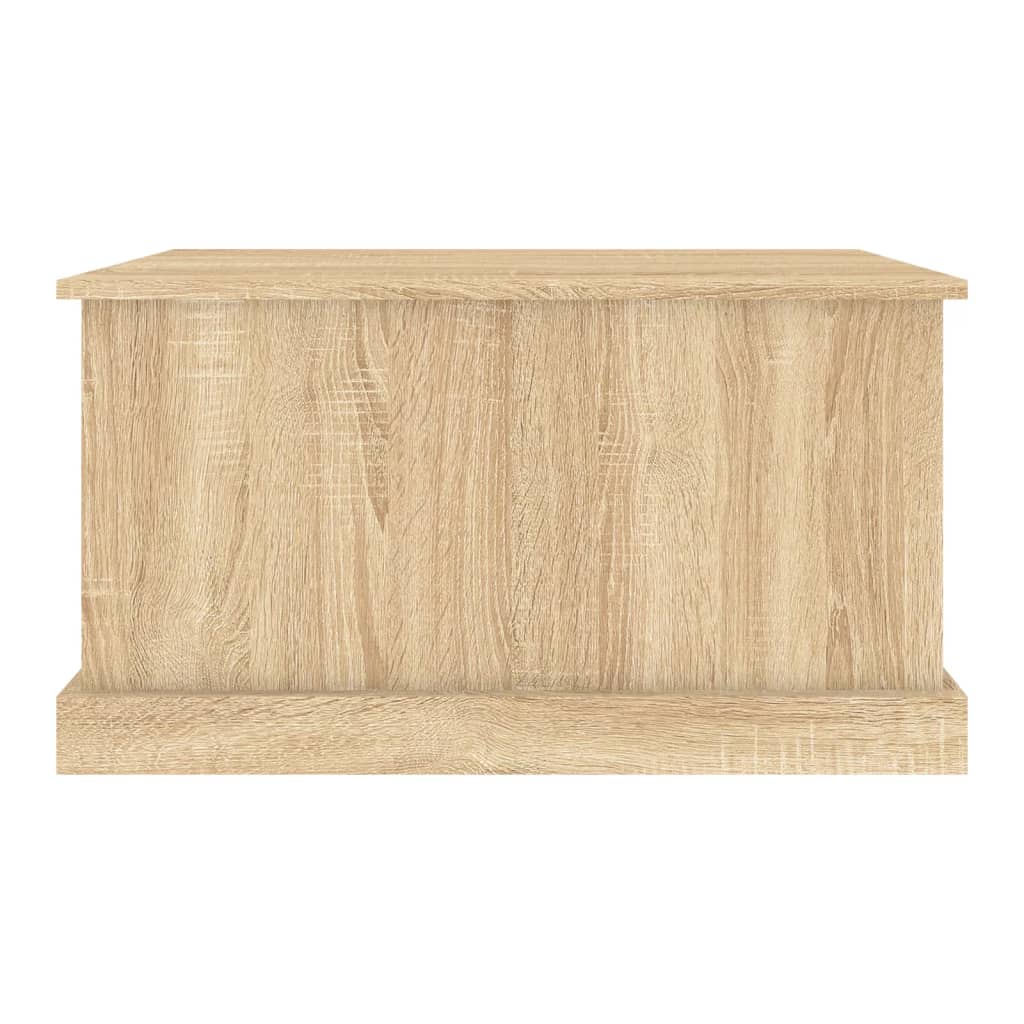 opbevaringskasse sonoma eg 70x40x38 cm konstrueret træ