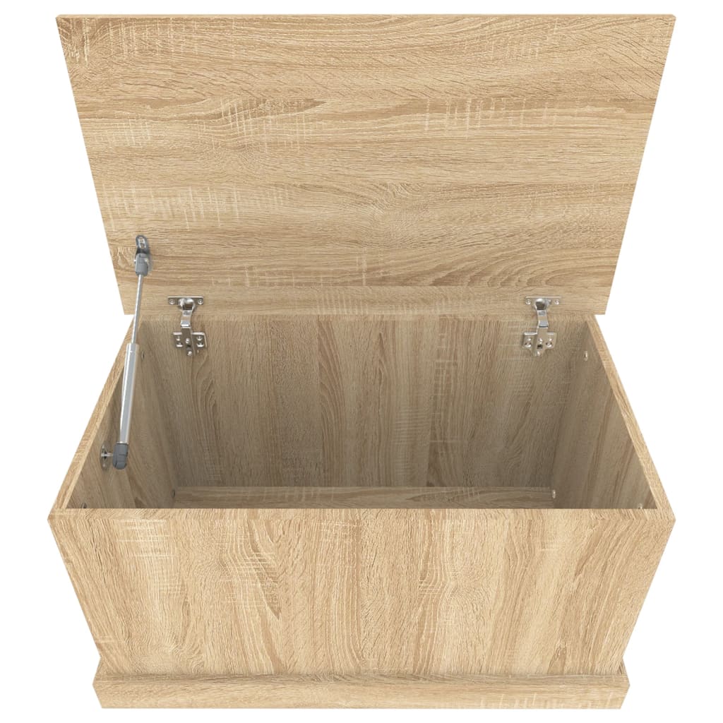opbevaringskasse sonoma eg 70x40x38 cm konstrueret træ