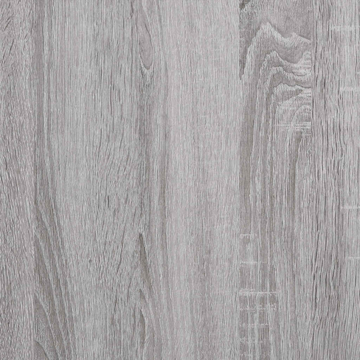 tv-bord 80x35x45 cm konstrueret træ grå sonoma-eg