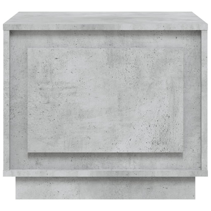 sofabord 51x50x44 cm konstrueret træ betongrå