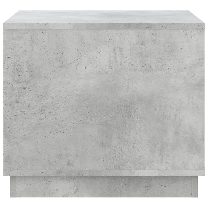 sofabord 51x50x44 cm konstrueret træ betongrå