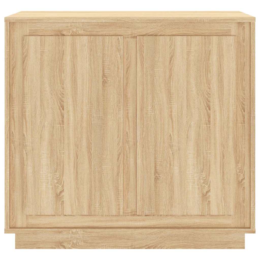 skænk 80x34x75 cm konstrueret træ sonoma-eg