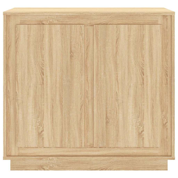 skænk 80x34x75 cm konstrueret træ sonoma-eg