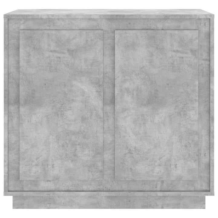 skænk 80x34x75 cm konstrueret træ betongrå