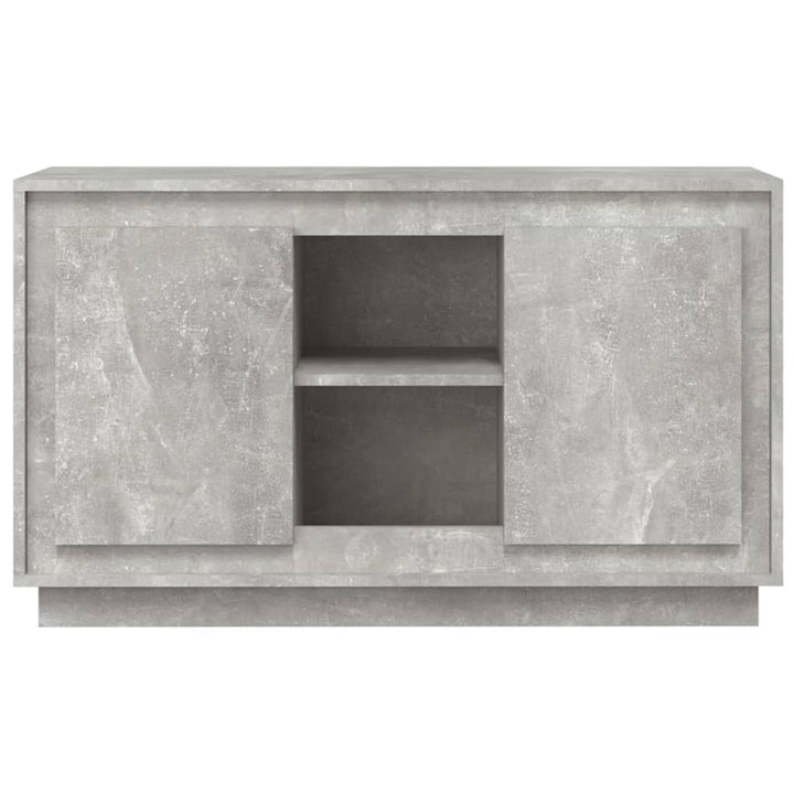 skænk 102x35x60 cm konstrueret træ betongrå