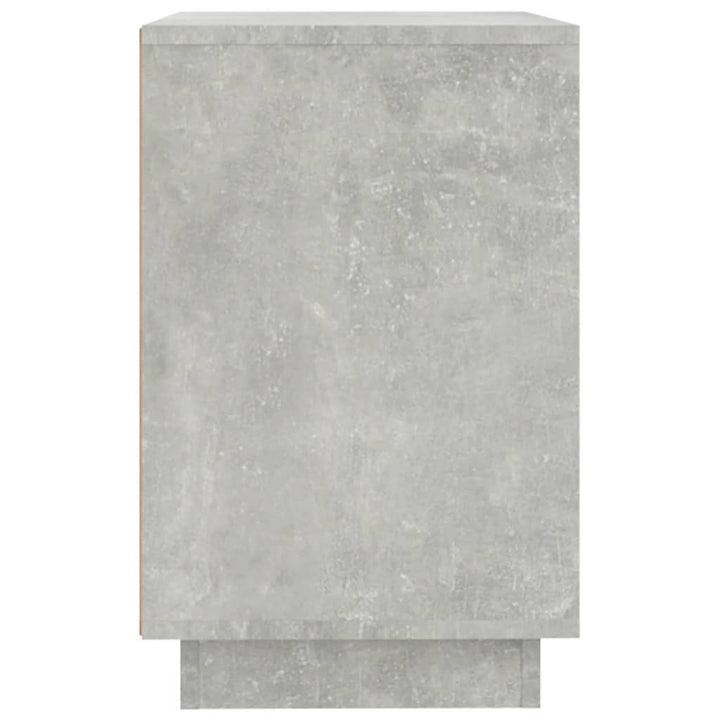 skænk 102x35x60 cm konstrueret træ betongrå