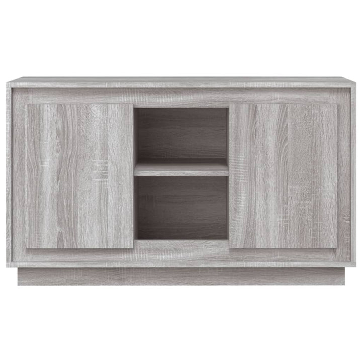 skænk 102x35x60 cm konstrueret træ grå sonoma-eg