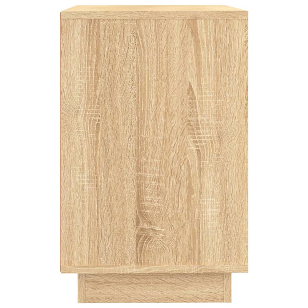 skænk 102x35x55 cm konstrueret træ sonoma-eg