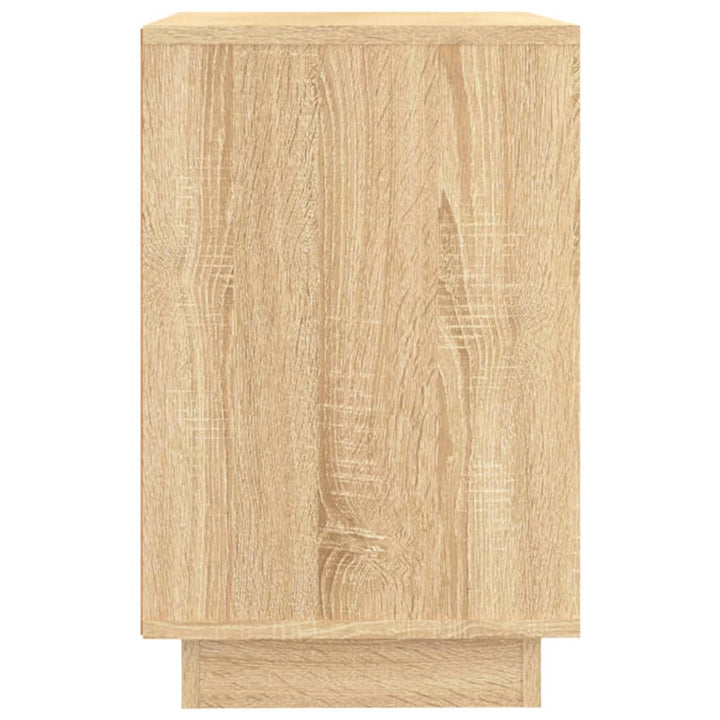 skænk 102x35x55 cm konstrueret træ sonoma-eg