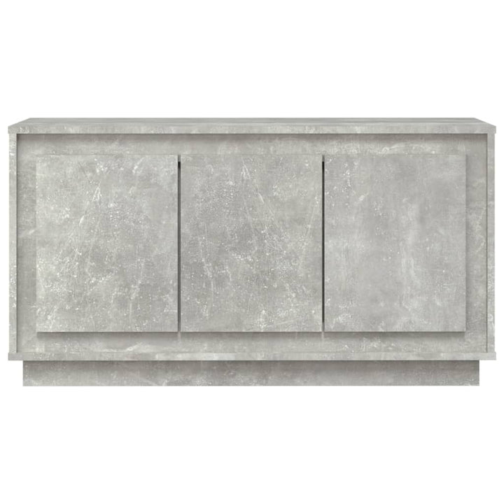 skænk 102x35x55 cm konstrueret træ betongrå
