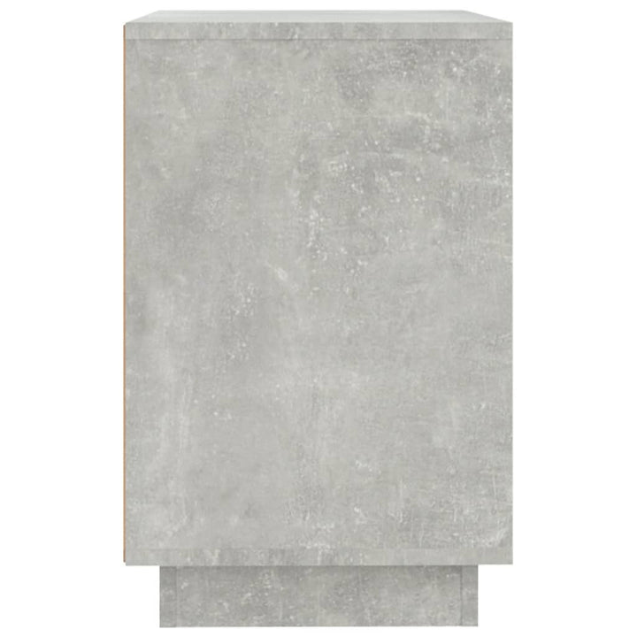 skænk 102x35x55 cm konstrueret træ betongrå
