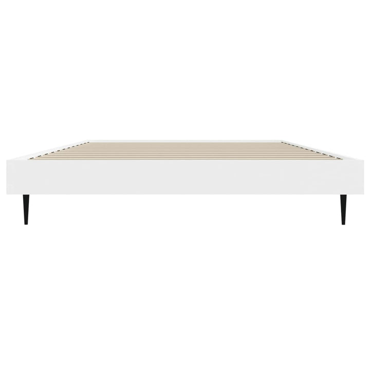 sengeramme 90x200 cm konstrueret træ hvid