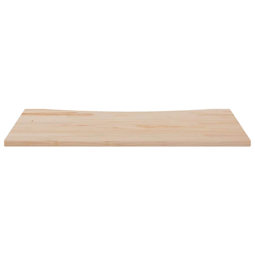 skrivebordsplade 110x55x2,5 cm massivt fyrretræ
