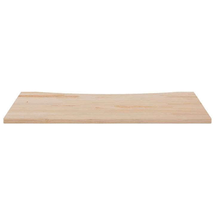 skrivebordsplade 110x55x2,5 cm massivt fyrretræ