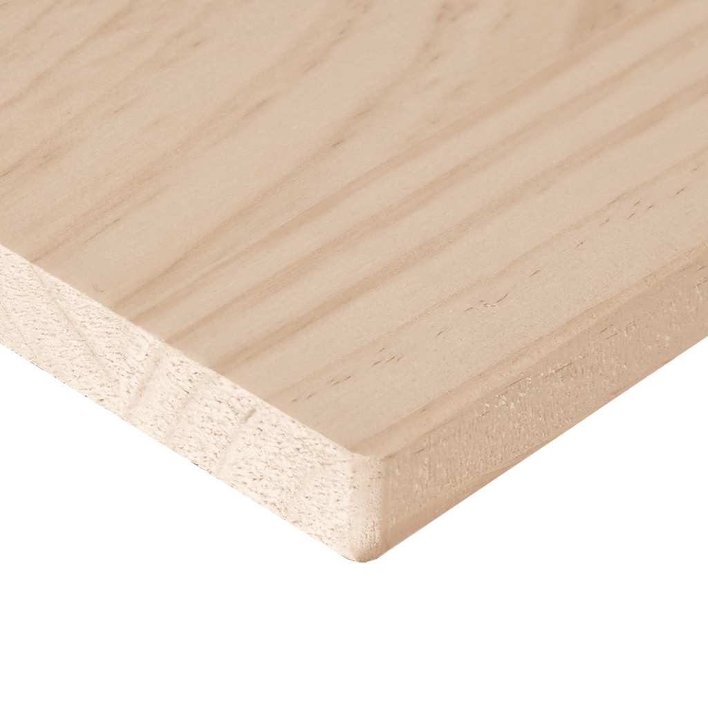 skrivebordsplade 110x55x2,5 cm massivt fyrretræ