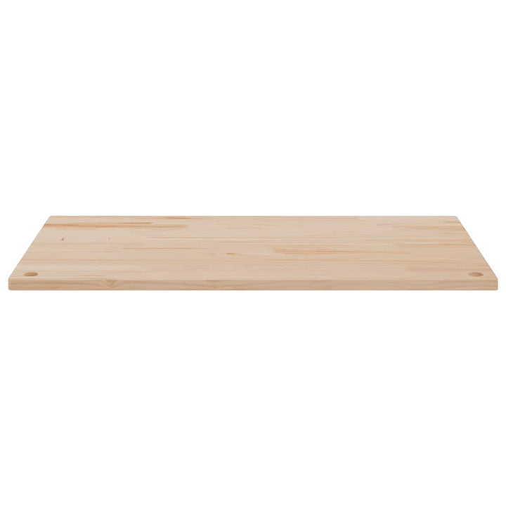 skrivebordsplade 110x55x2,5 cm massivt fyrretræ