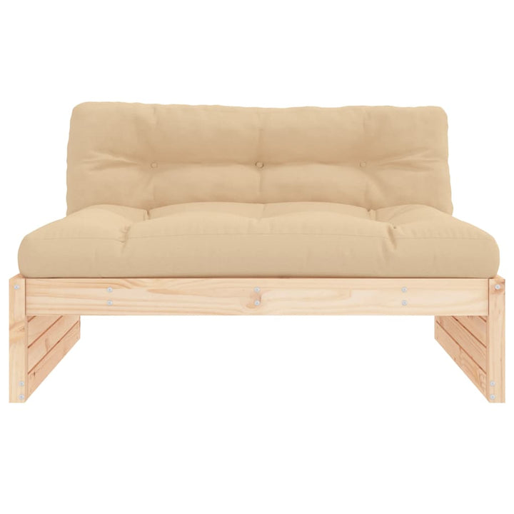 midtermodul til sofa 120x80 cm massivt fyrretræ