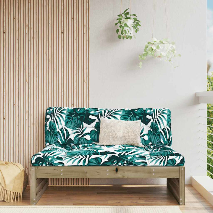 midtermodul til sofa 120x80 cm imprægneret fyrretræ