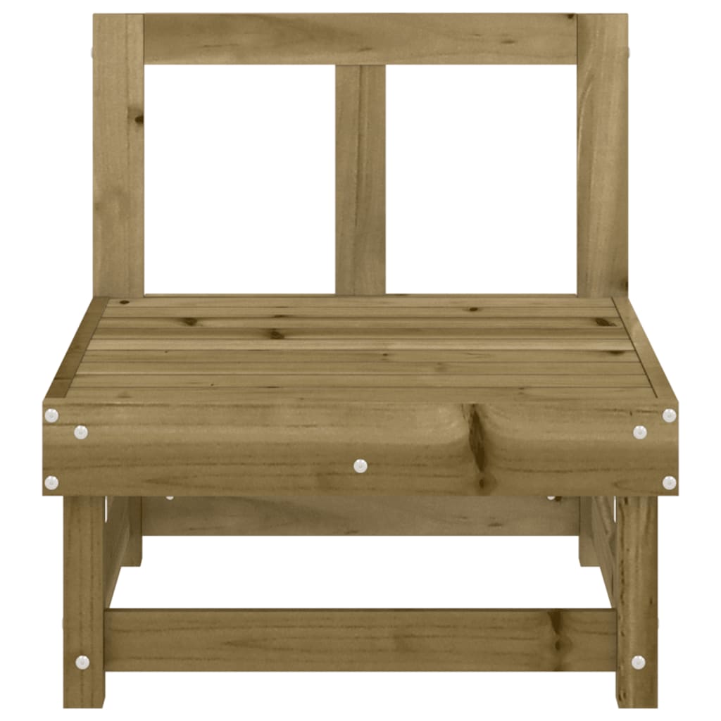 midtermodul til havesofa imprægneret fyrretræ