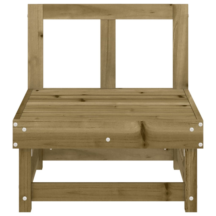 midtermodul til havesofa imprægneret fyrretræ