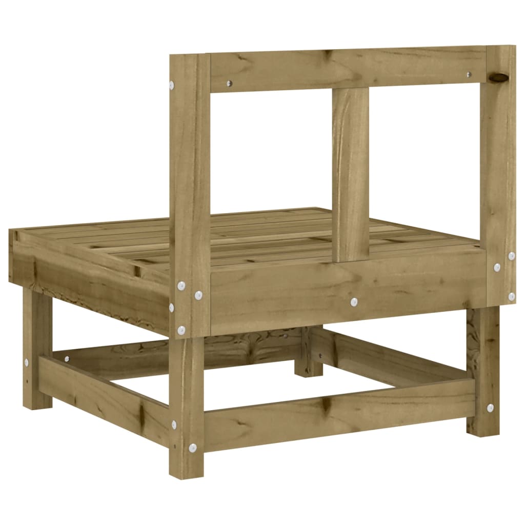 midtermodul til havesofa imprægneret fyrretræ