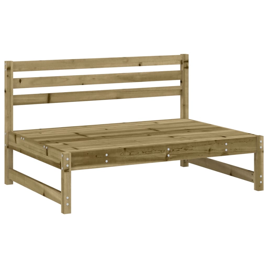 midtermodul til havesofa 120x80 cm imprægneret fyrretræ