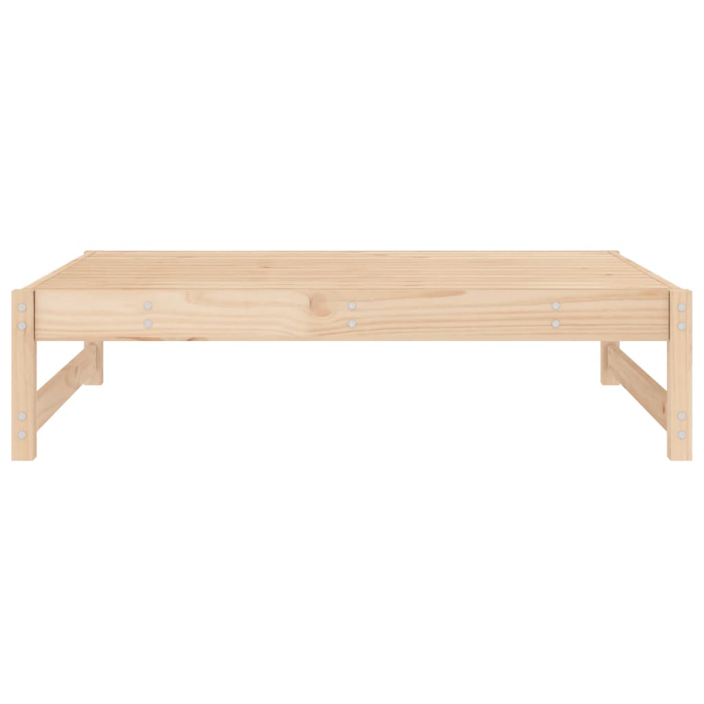 udendørs fodskammel 120x80 cm massivt fyrretræ
