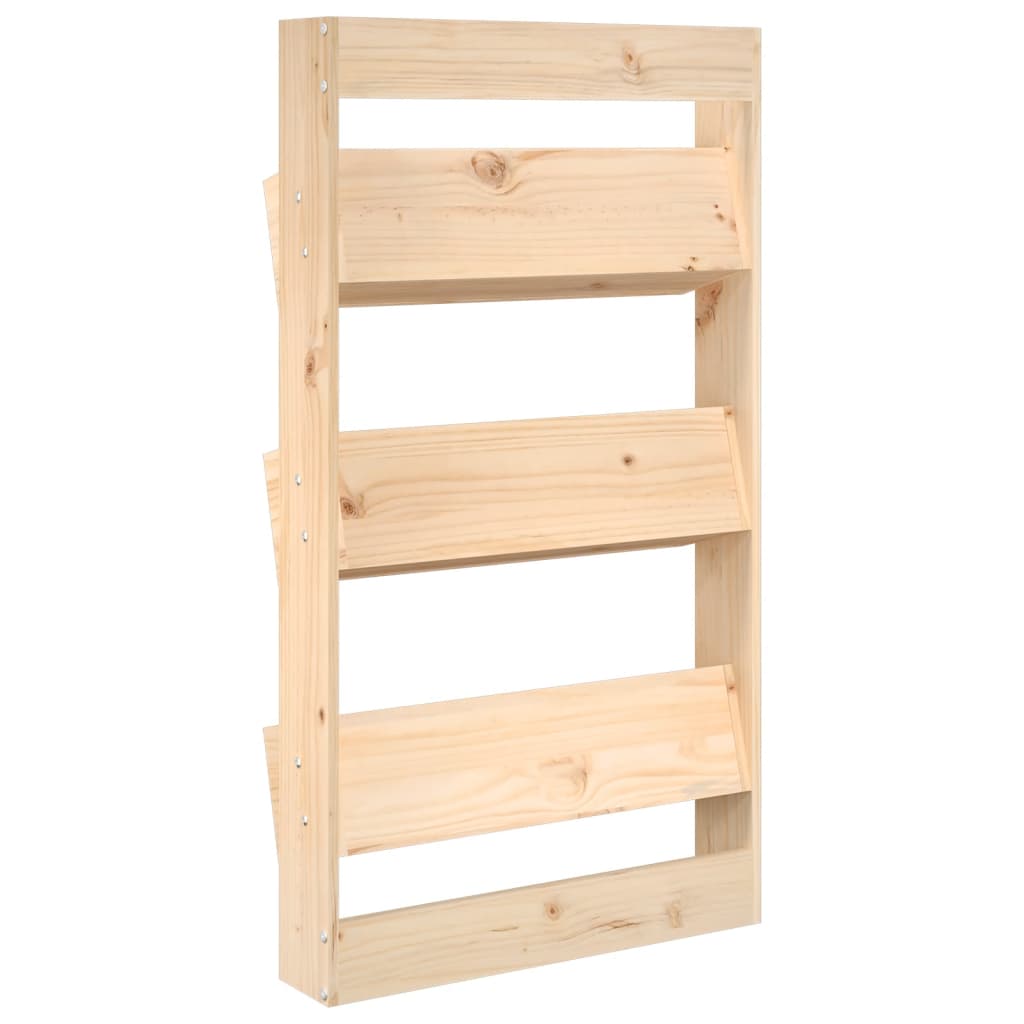 plantevæg 60x18,5x110 cm 3 niveauer massivt fyrretræ