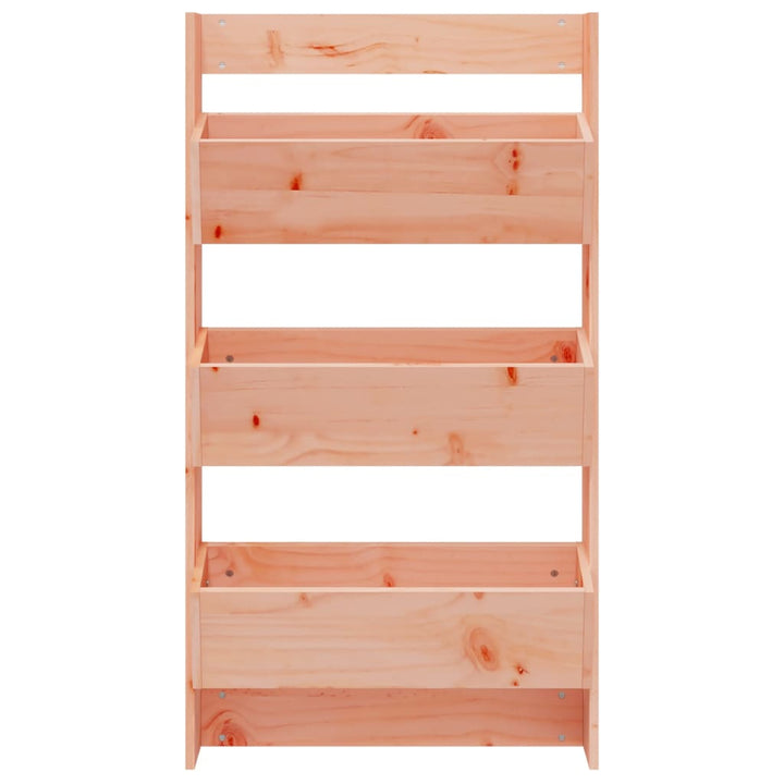 plantevæg 60x18,5x110 cm 3 niveauer massivt douglasgran