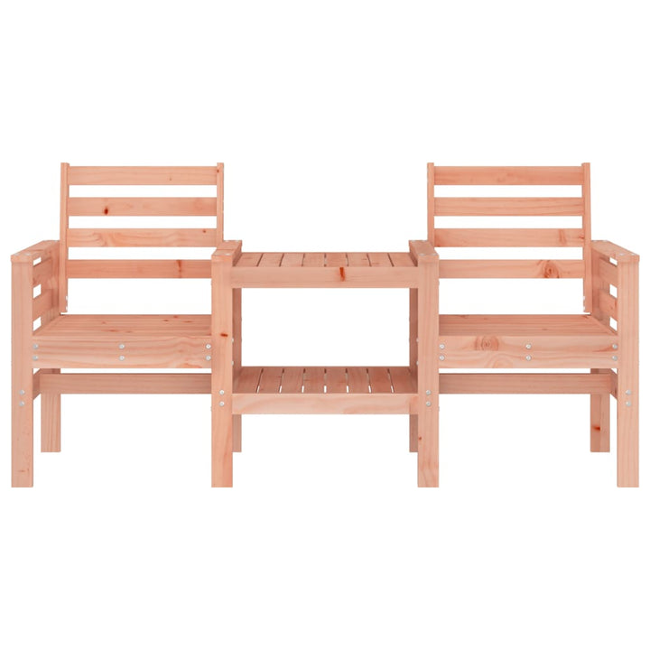 2-personers havebænk med bord massivt douglasgran