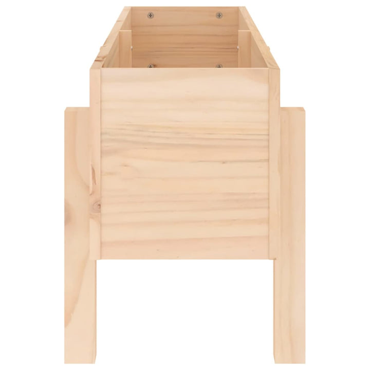 højbed 101x30x38 cm massivt fyrretræ