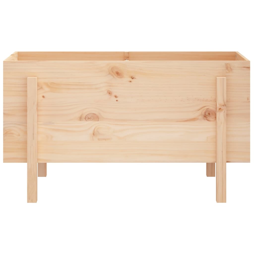 højbed 101x50x57 cm massivt fyrretræ