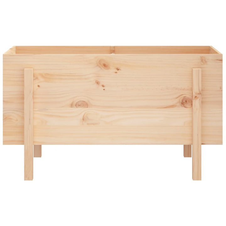 højbed 101x50x57 cm massivt fyrretræ