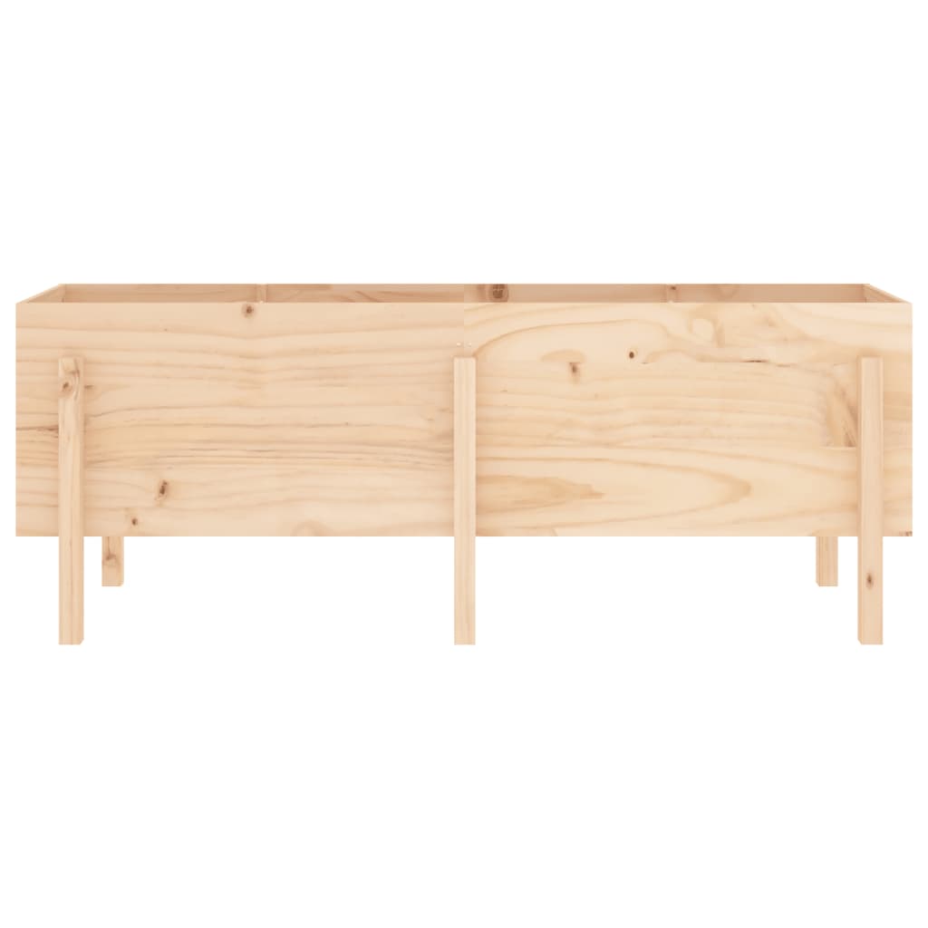højbed 160x50x57 cm massivt fyrretræ