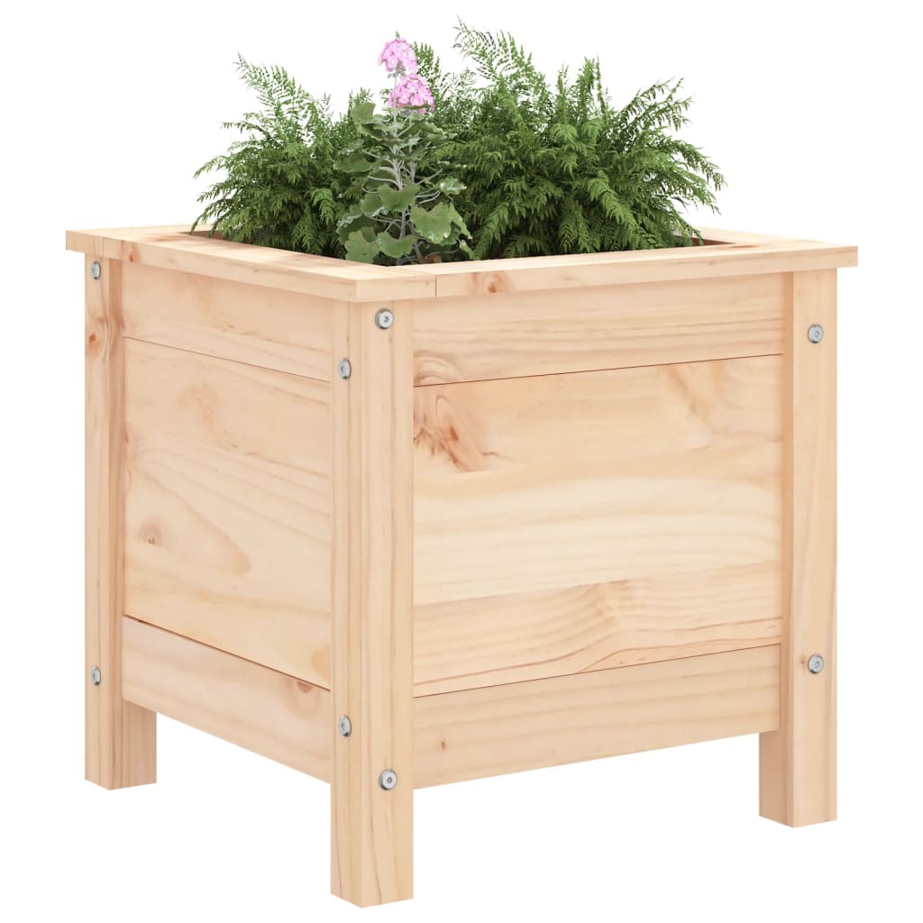 plantekasse 40x40x39 cm massivt fyrretræ