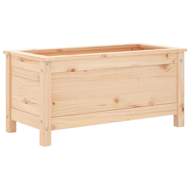 plantekasse 82,5x40x39 cm massivt fyrretræ