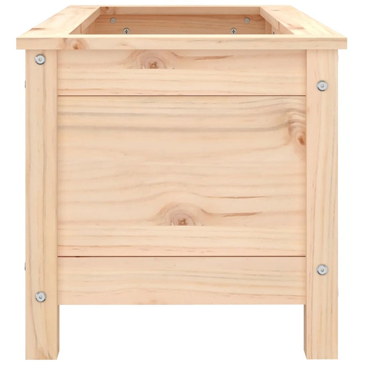 plantekasse 82,5x40x39 cm massivt fyrretræ
