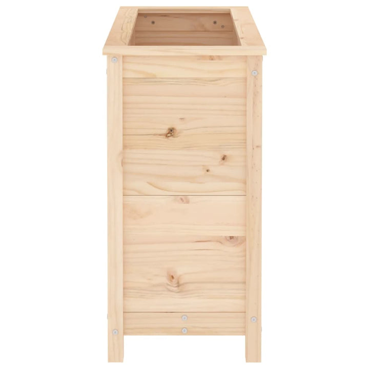 plantekasse 82,5x40x78 cm massivt fyrretræ