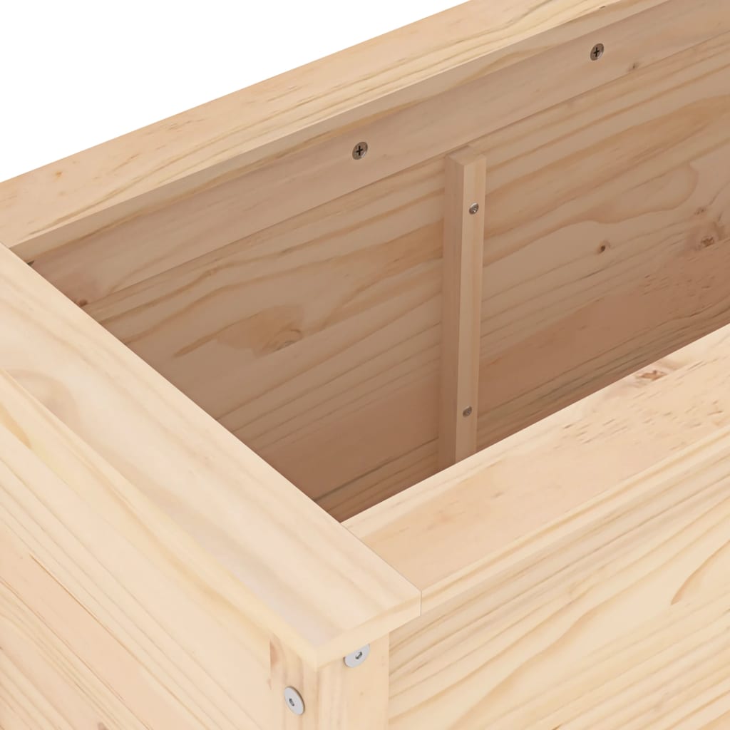 plantekasse 82,5x40x78 cm massivt fyrretræ