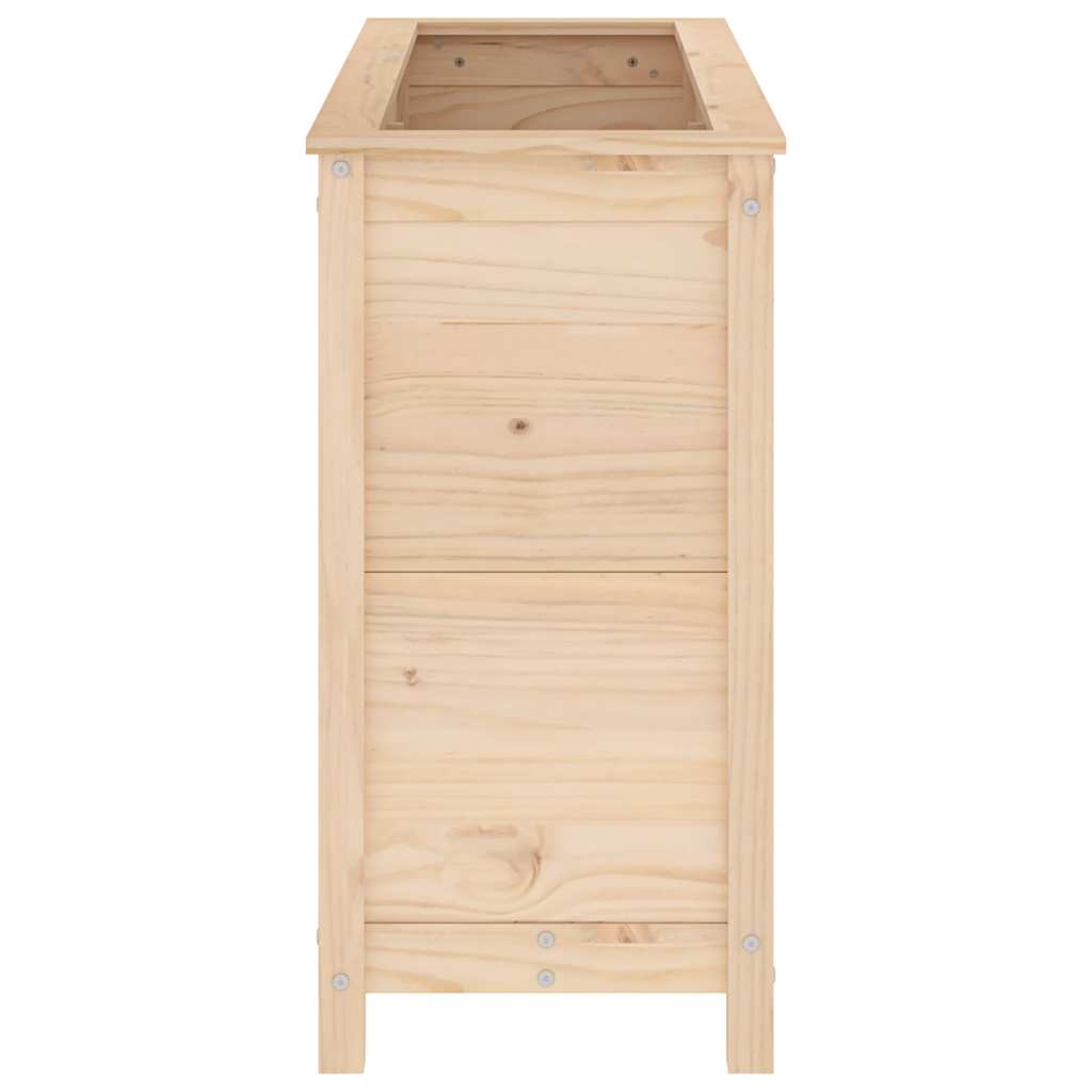 højbed 119,5x40x78 cm massivt fyrretræ